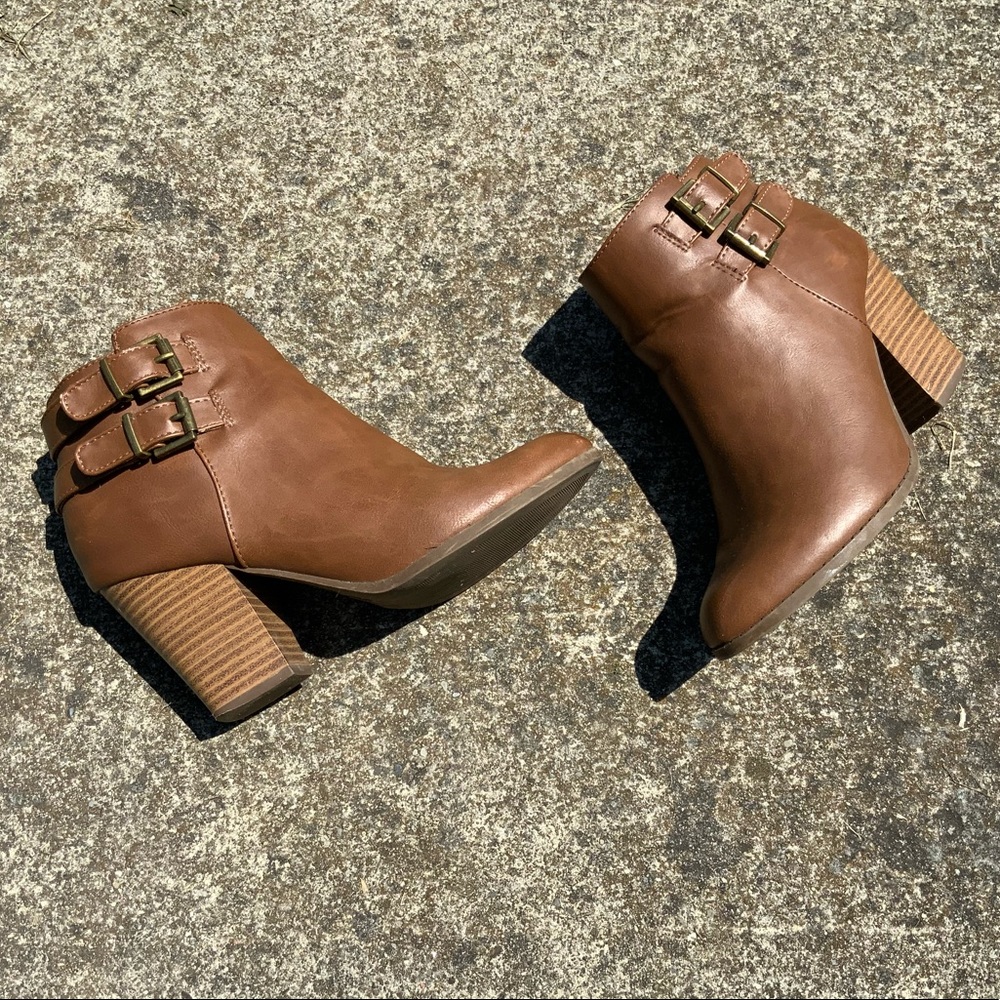 Chunky Heel Boots